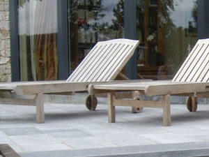 Terrasse en dalle