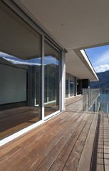 Une terrasse en bois