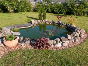 Construire un bassin de jardin